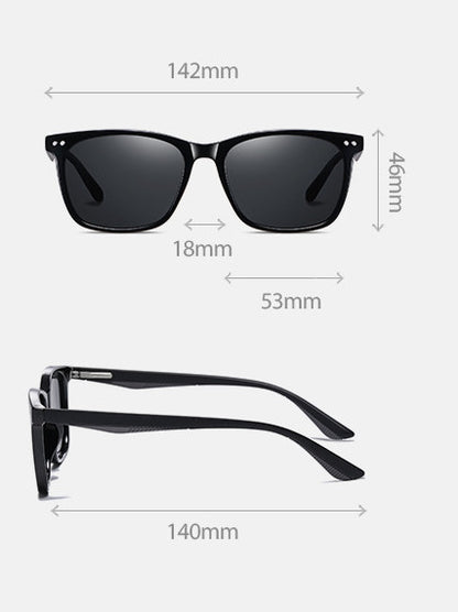 Polarized Square Sunglasses