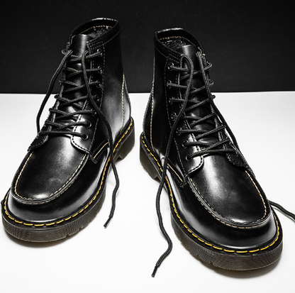 Herren High-Top Rindsleder Martin Trendige Arbeitsstiefel