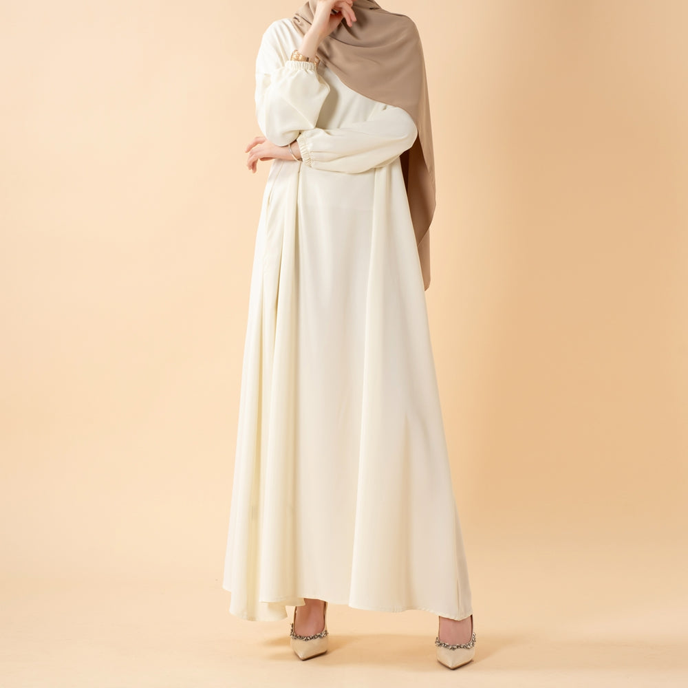 Essentielle Premium Vielseitige Taschen Regenschirm-Schnitt Abaya (MA113)