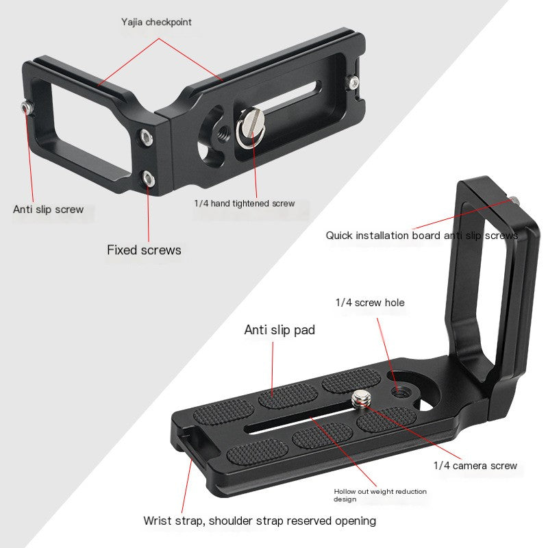 Universal-L-Winkel für DSLR-Stative und Gimbals