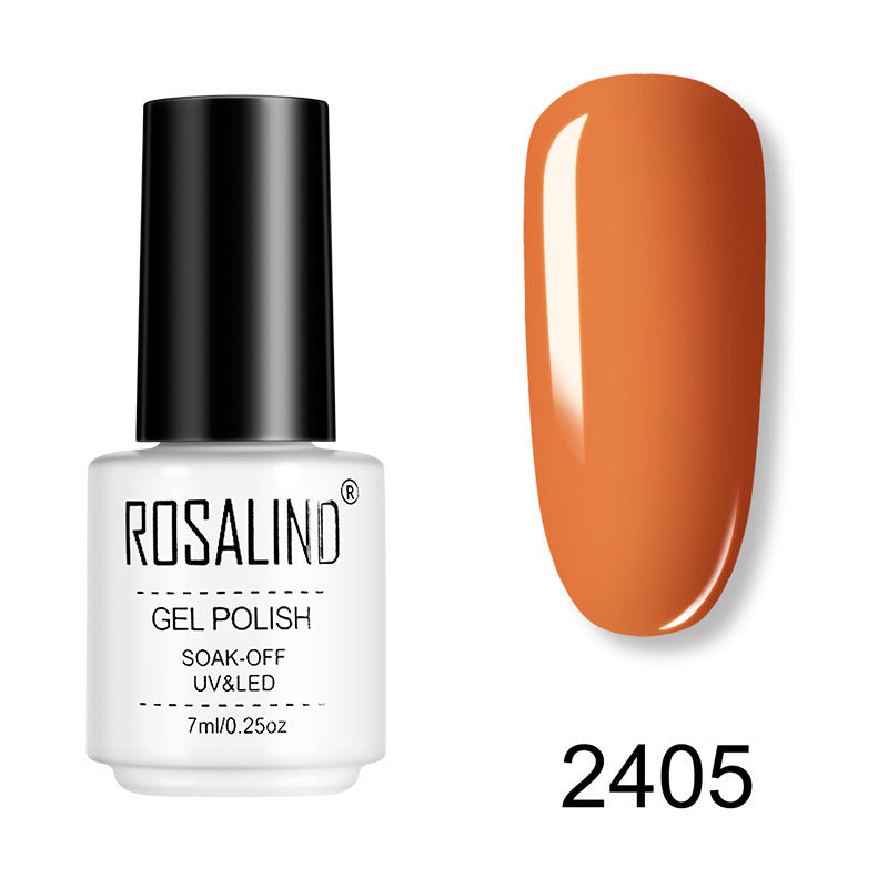 RC Serie Kürbisfarbe Umweltfreundliches UV-Nagelgel 10ml