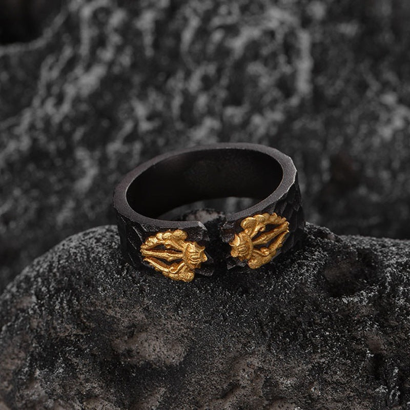 Verstellbarer Retro-Ring für Damenmode