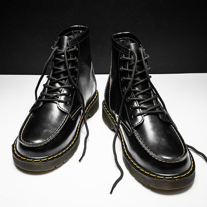 Herren High-Top Rindsleder Martin Trendige Arbeitsstiefel