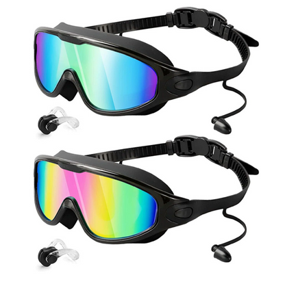 Große wasserdichte Antibeschlag-Schwimmbrille