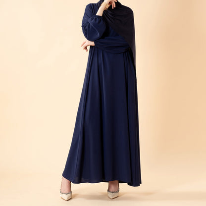 Essentielle Premium Vielseitige Taschen Regenschirm-Schnitt Abaya (MA113)