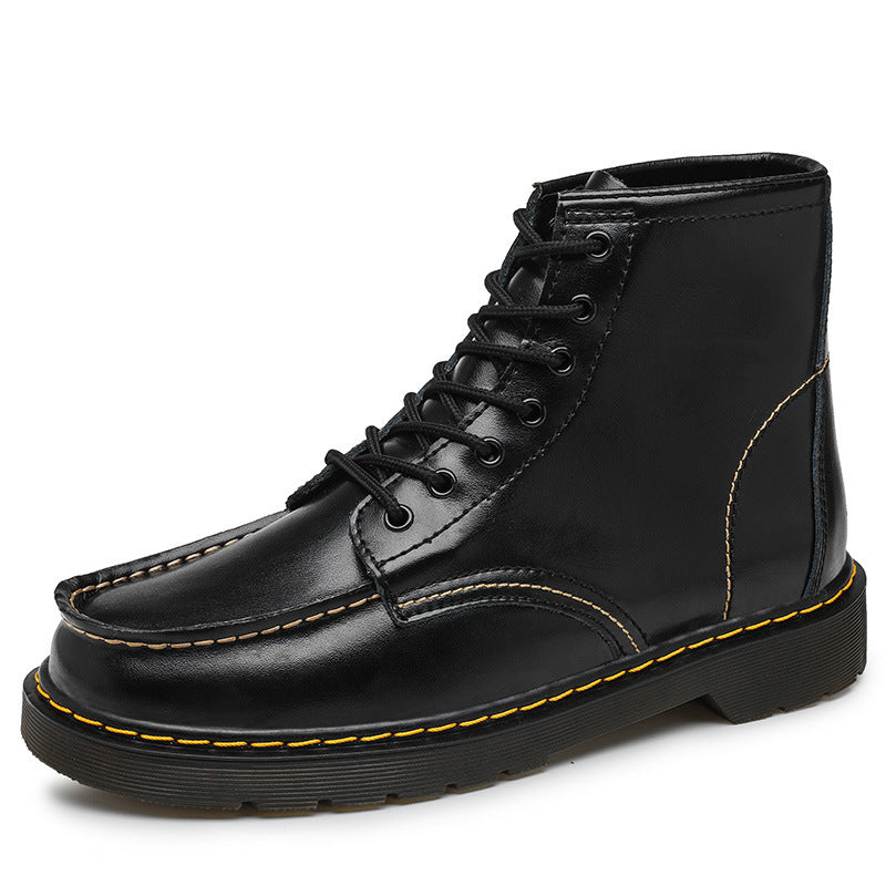 Herren High-Top Rindsleder Martin Trendige Arbeitsstiefel