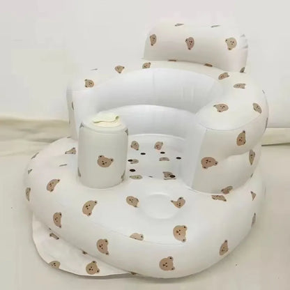 Aufblasbarer Babystuhl zum Essen & Baden