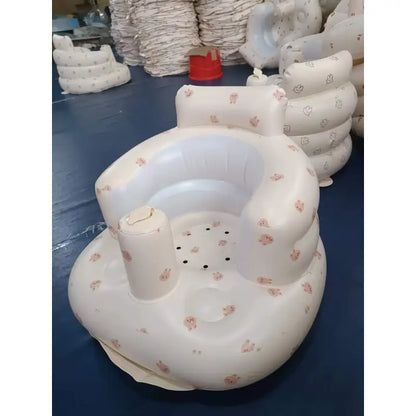 Aufblasbarer Babystuhl zum Essen & Baden