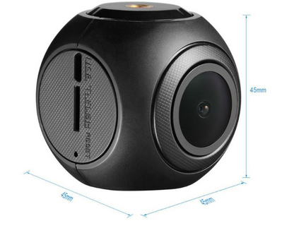 Mini-WLAN-FHD-1080P-Auto-Dashcam mit GPS und Nachtsicht