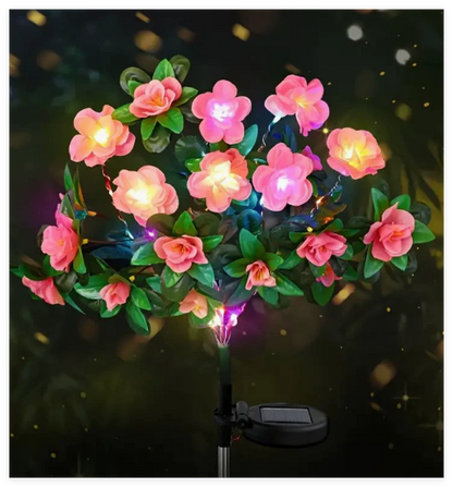 Azalea Flowers LED Garden Lights (One Piece)