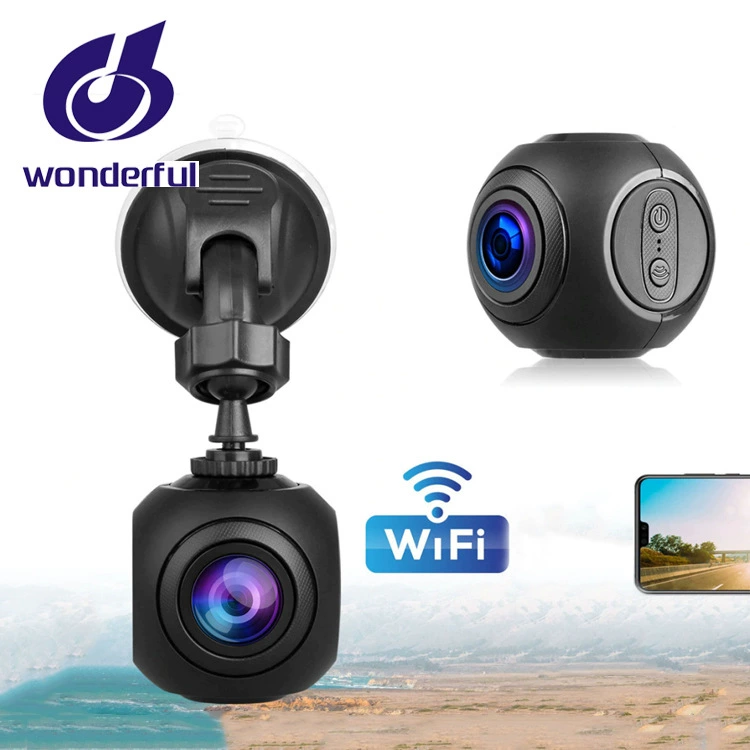 Mini-WLAN-FHD-1080P-Auto-Dashcam mit GPS und Nachtsicht