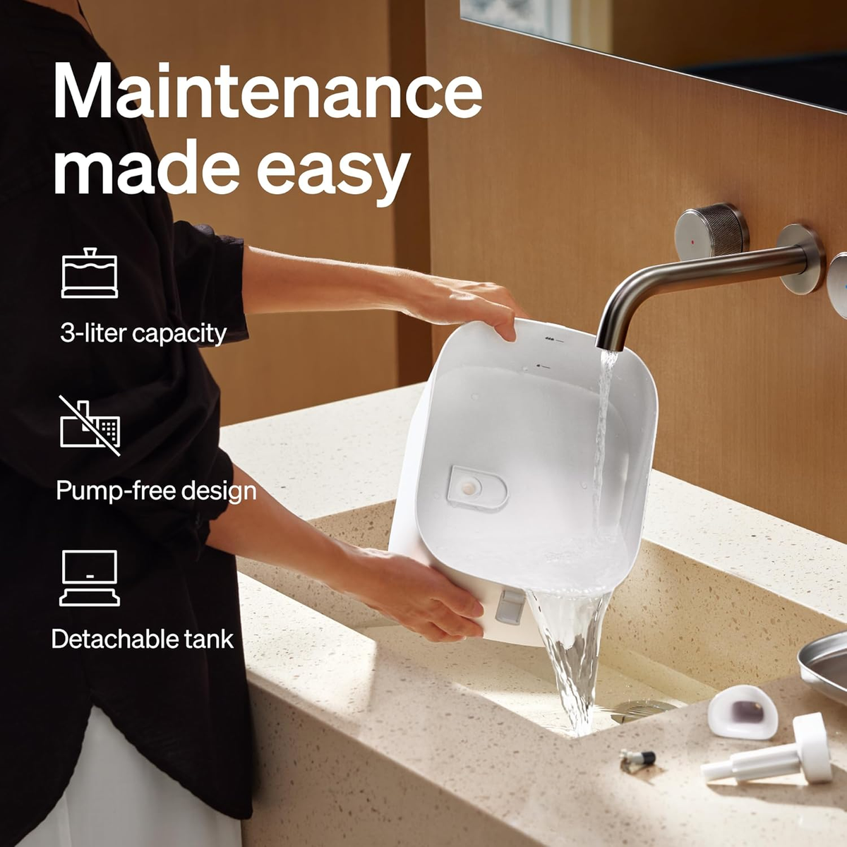 Hundebrunnen Edelstahl Smart App 3L Automatische Trinkbrunnen für Haustiere