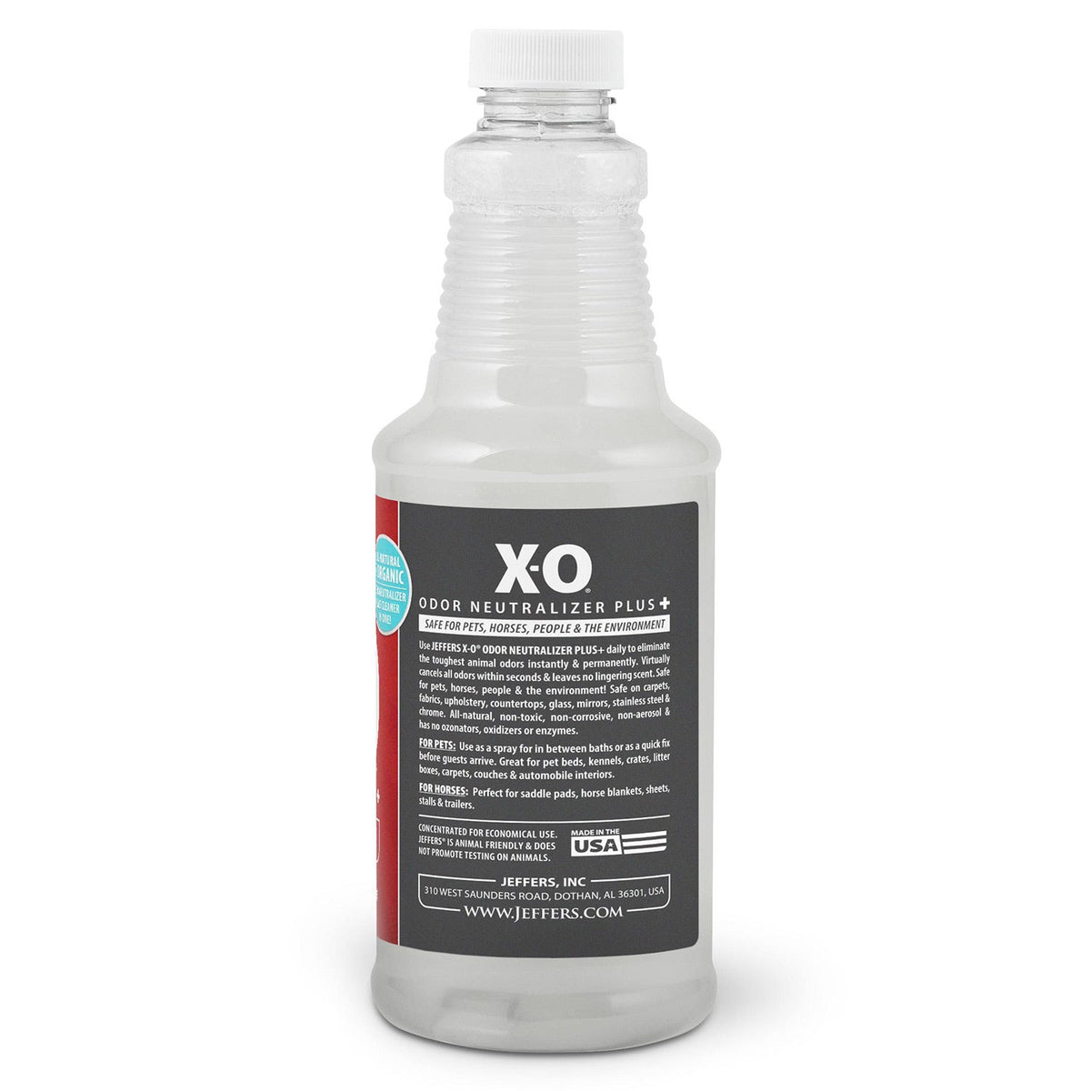 Jeffers X-O Haustiergeruchsneutralisator Plus + Reiniger Konzentrat