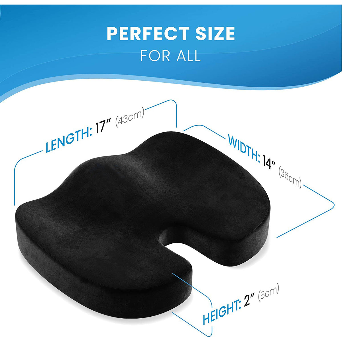 Memory Foam Sitzkissen für Büro und Auto