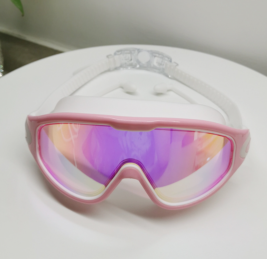 Große wasserdichte Antibeschlag-Schwimmbrille