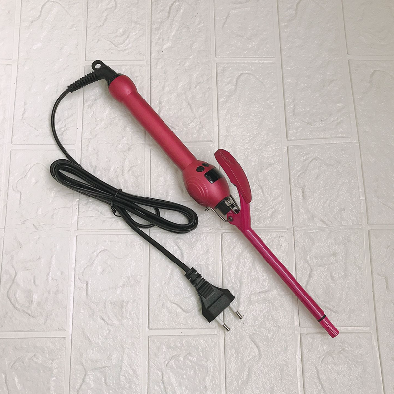 Professioneller 9-mm-Lockenstab mit LCD-Anzeige