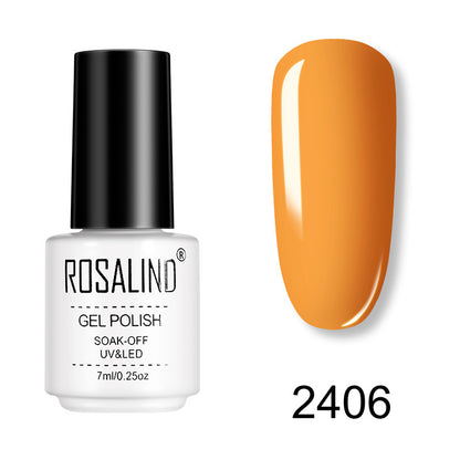RC Serie Kürbisfarbe Umweltfreundliches UV-Nagelgel 10ml