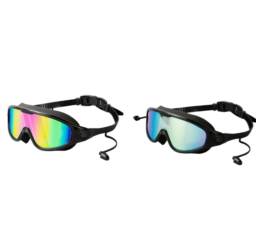 Große wasserdichte Antibeschlag-Schwimmbrille