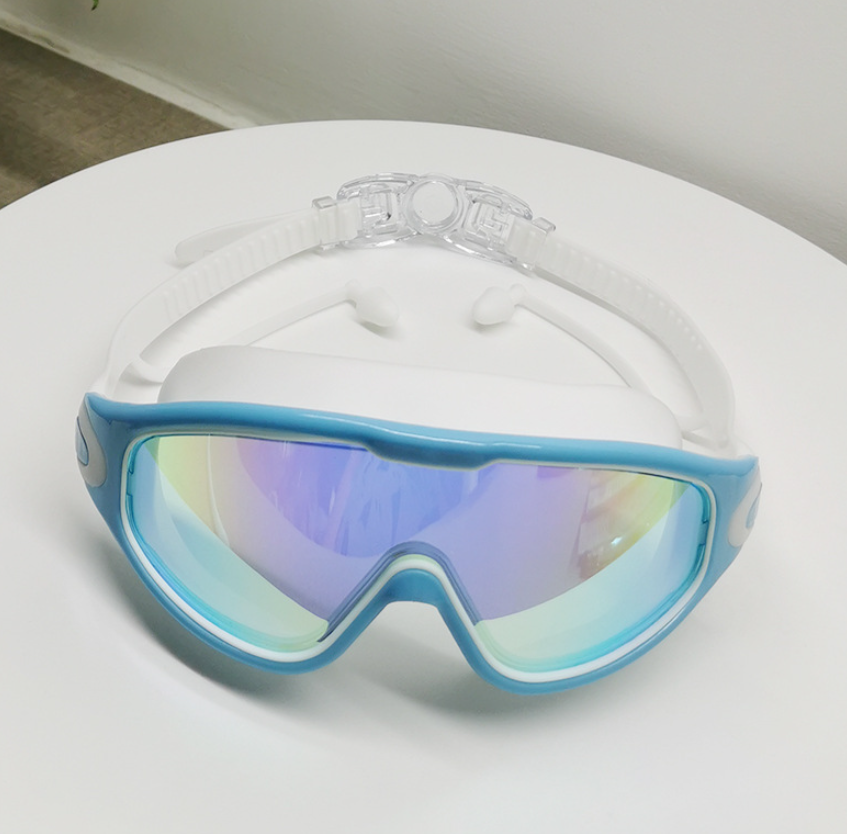 Große wasserdichte Antibeschlag-Schwimmbrille