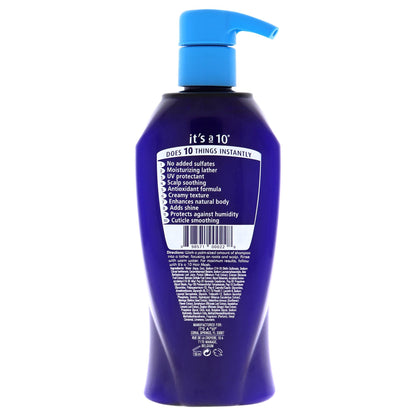 Miracle Moisture Shampoo von Its A 10 für Unisex – 295 ml Shampoo