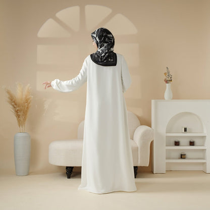 Essentielle Premium Vielseitige Taschen Regenschirm-Schnitt Abaya (MA113)