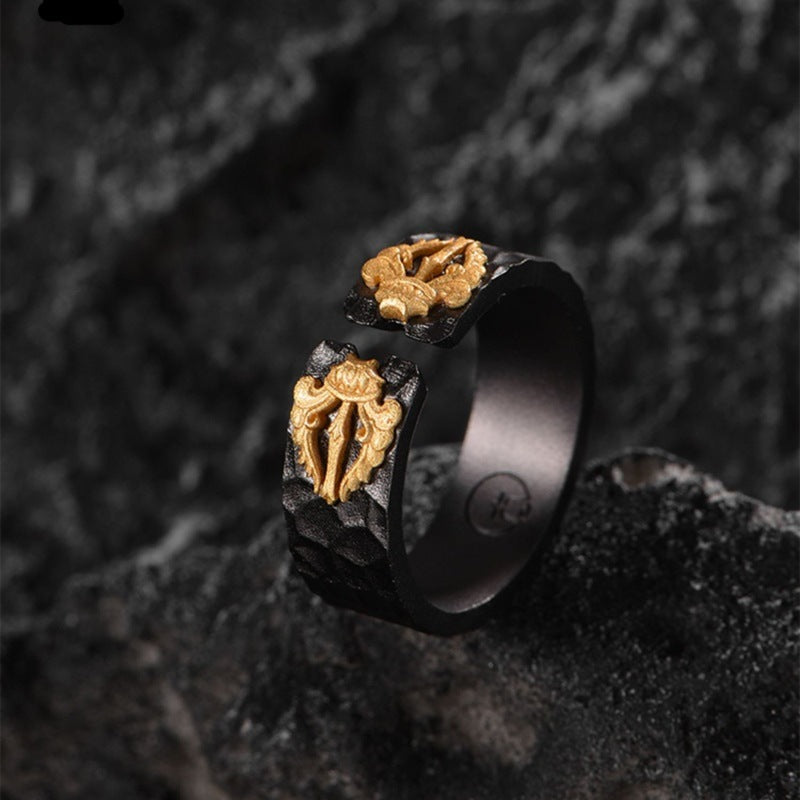 Verstellbarer Retro-Ring für Damenmode