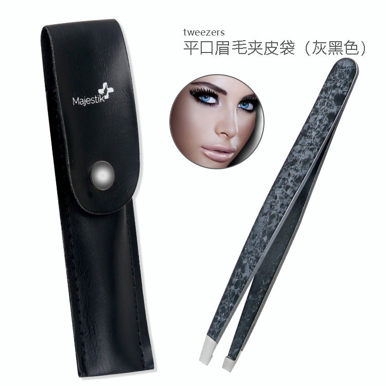 Doppelseitige Edelstahlpinzette Beauty-Set