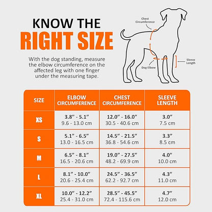 Köpekler ve Kediler için NeoAlly Dirsek ve Omuz Desteği - Evcil Hayvan Hareketliliği için En Uygun Destek