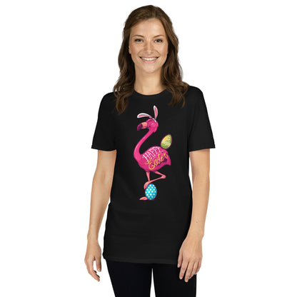 Originelles Beliebte Flamingo Frohe Ostern T-Shirt