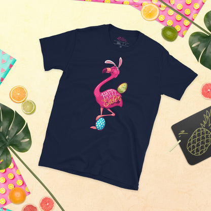 Originelles Beliebte Flamingo Frohe Ostern T-Shirt